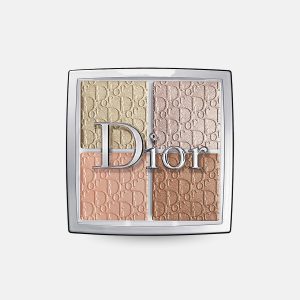 دیور بک‌استیج گلو فیس پالت 002 گلیتز ۱۰ گرم | پالت هایلایتر بلاش لوکس با فینیش گلیتز و متالیک